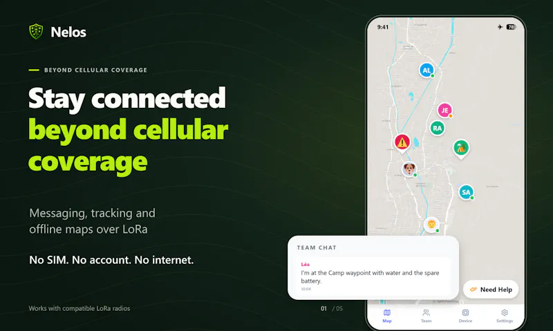 Nelos screenshot 1