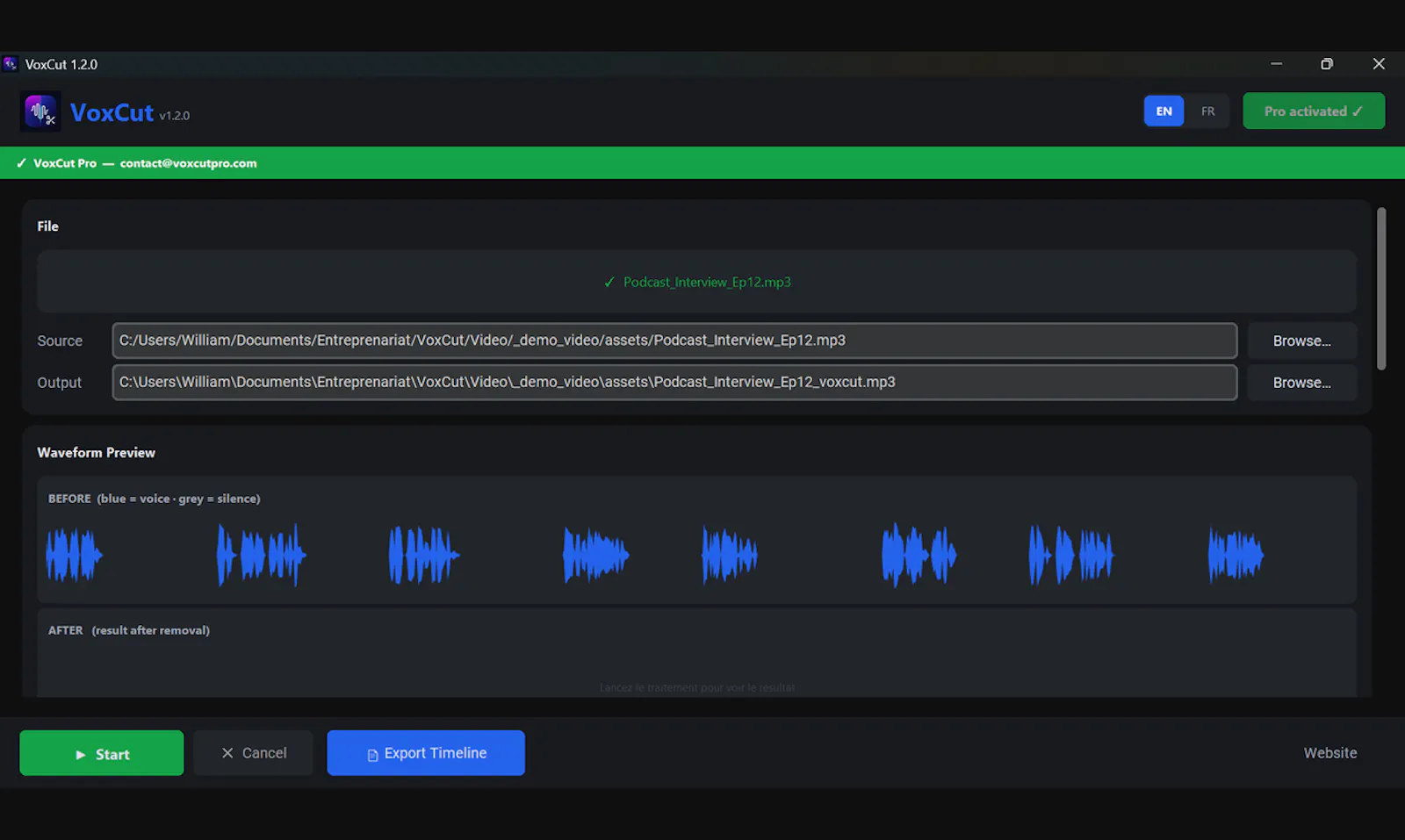 Voxcut screenshot 2
