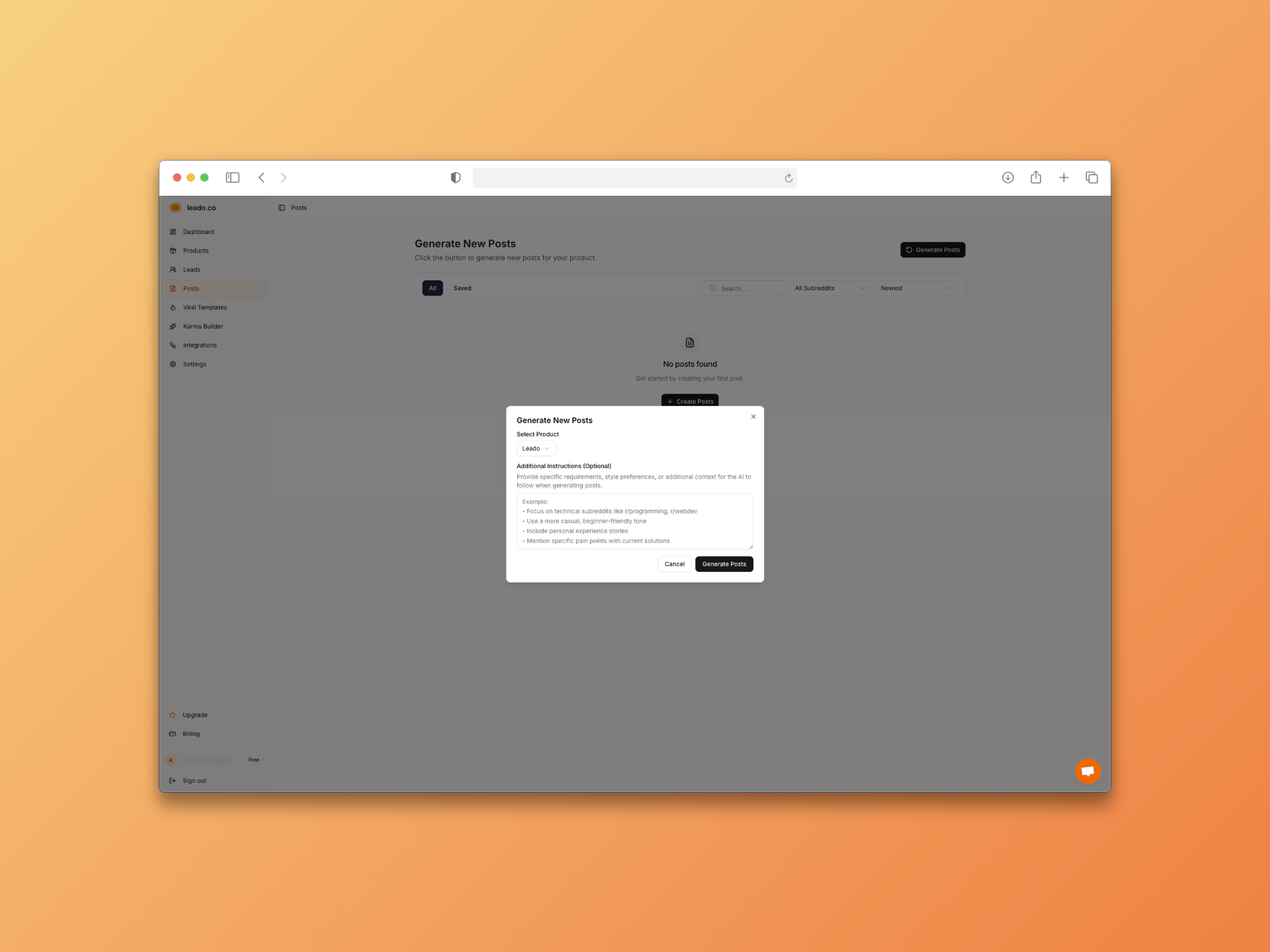 Leado.co - Screenshot 3 preview