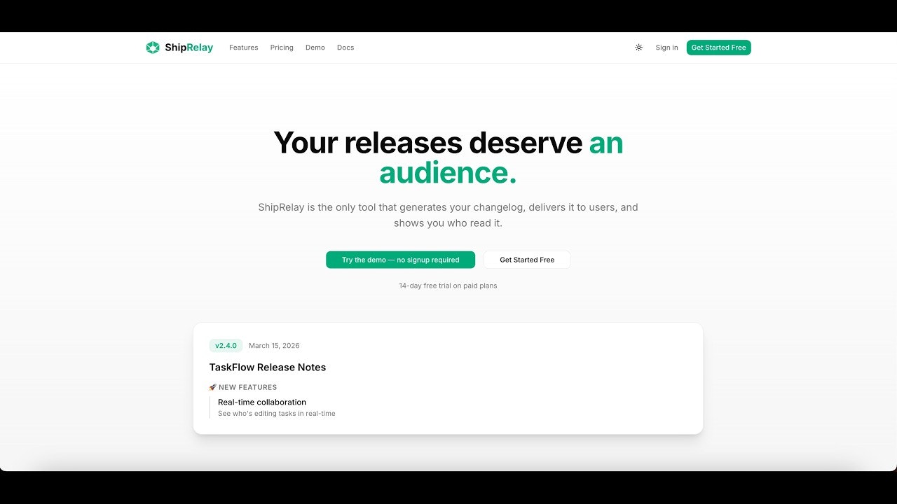 ShipRelay gallery image