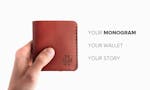 YOUR MONOFGRAM. YOUR WALLET. YOUR STORY. image