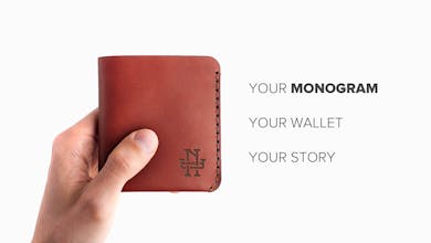 YOUR MONOFGRAM. YOUR WALLET. YOUR STORY. gallery image