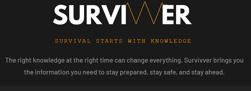 Survivver screenshot 1