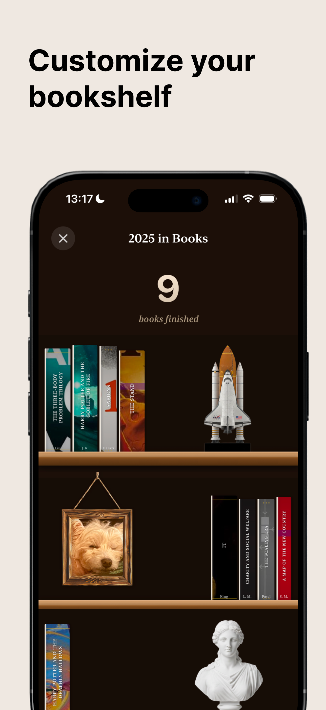Shelfy - Screenshot 2 showing product features and functionality