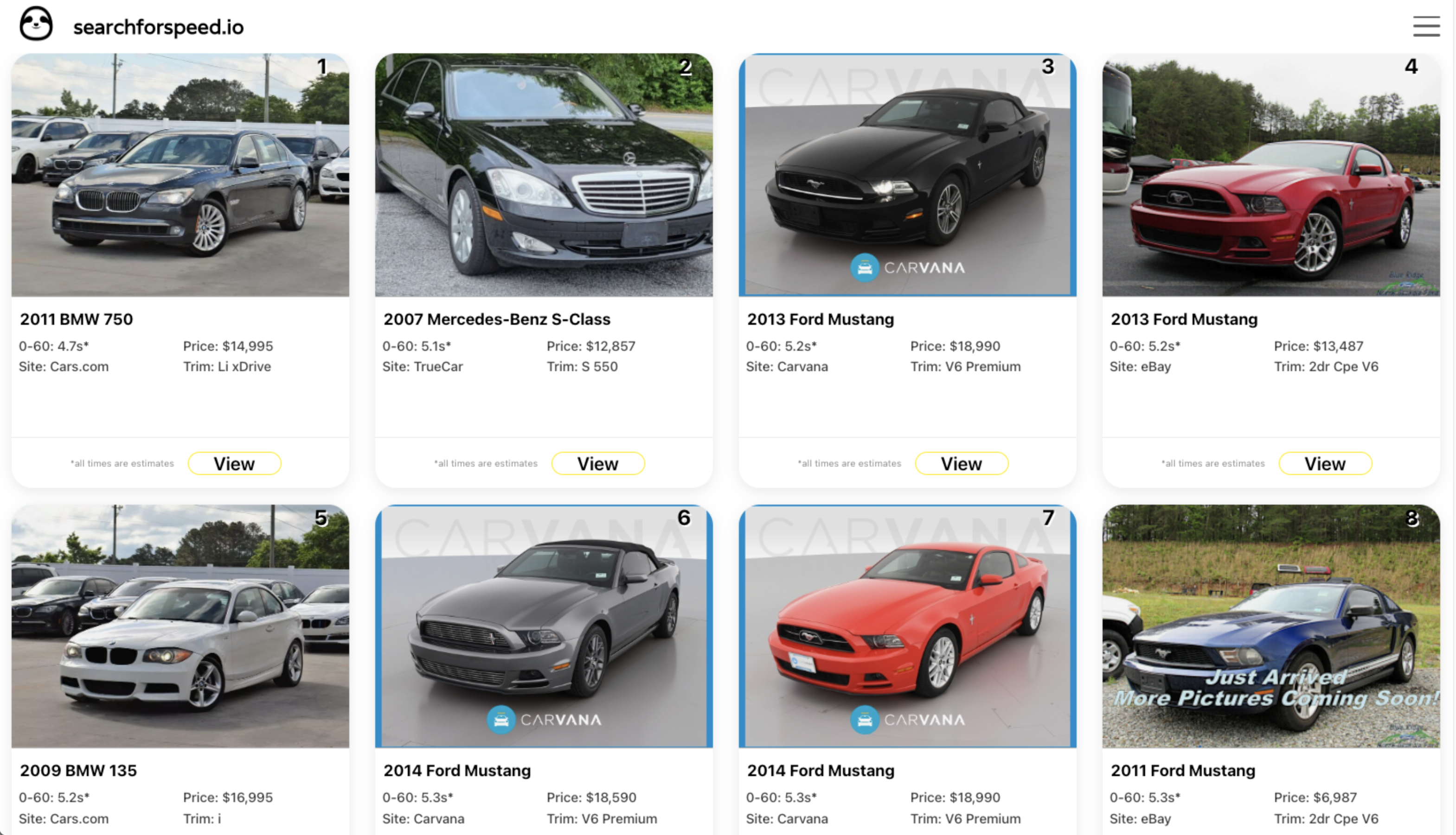 Search For Speed gallery image