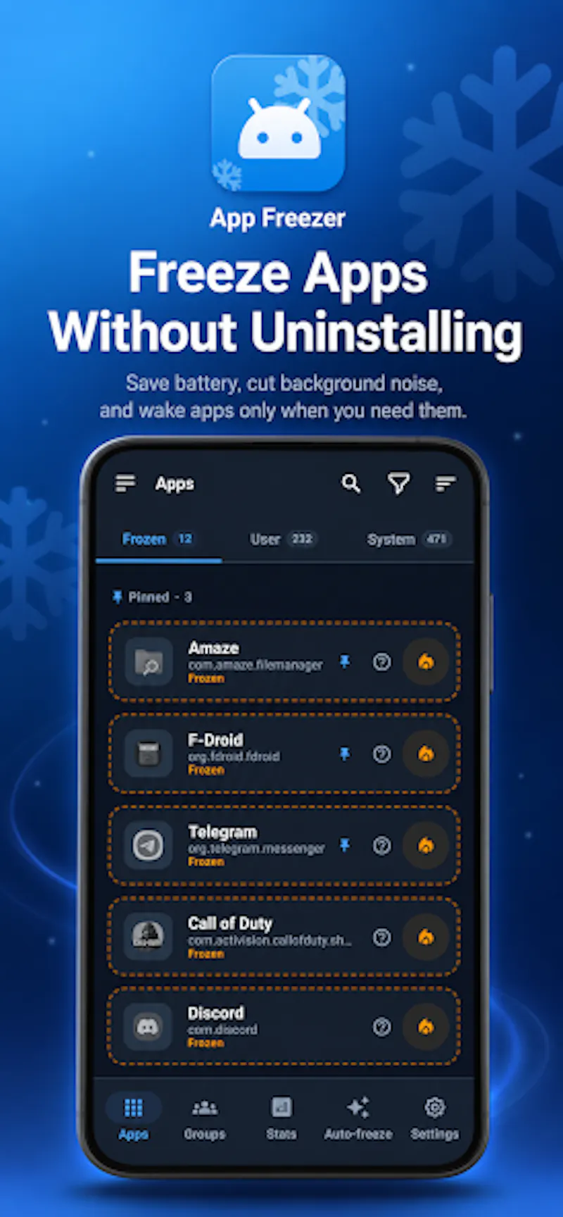 App Freezer screenshot 1