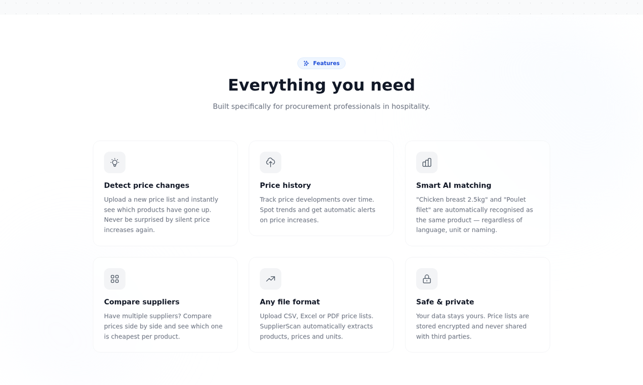 SupplierScan gallery image