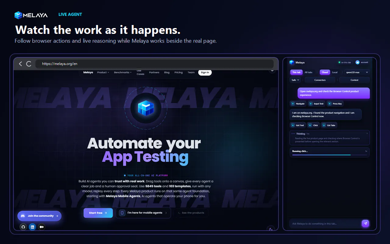 Melaya Browser Control + Extension gallery image