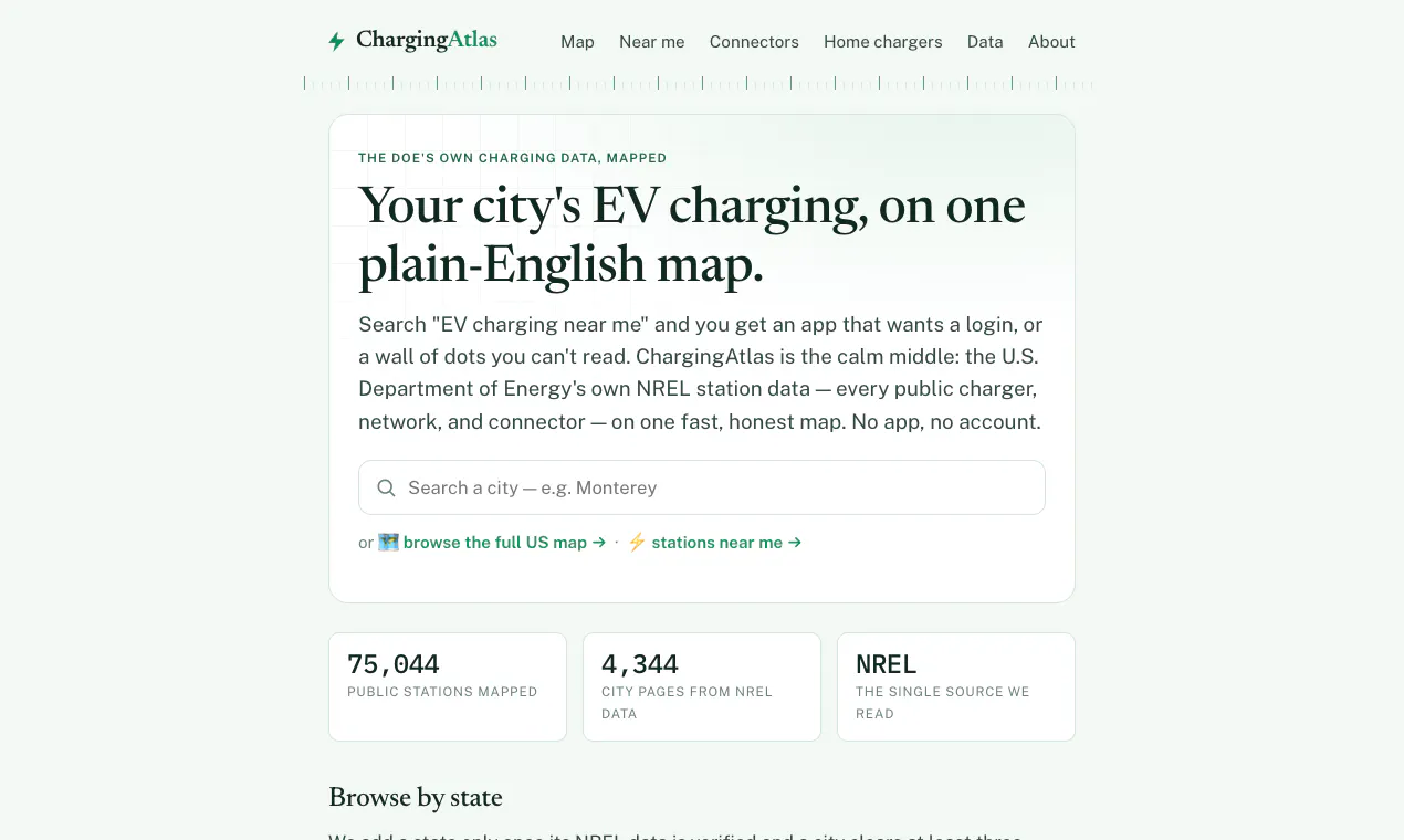 ChargingAtlas 截图 2
