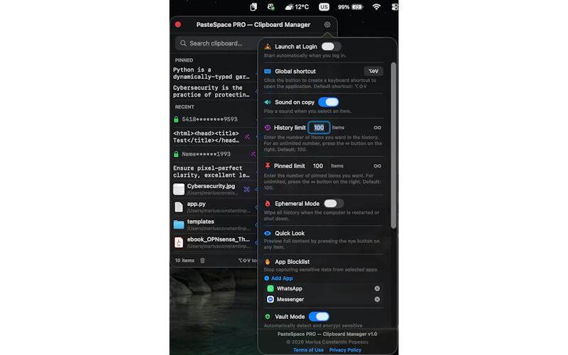 PasteSpace screenshot 4