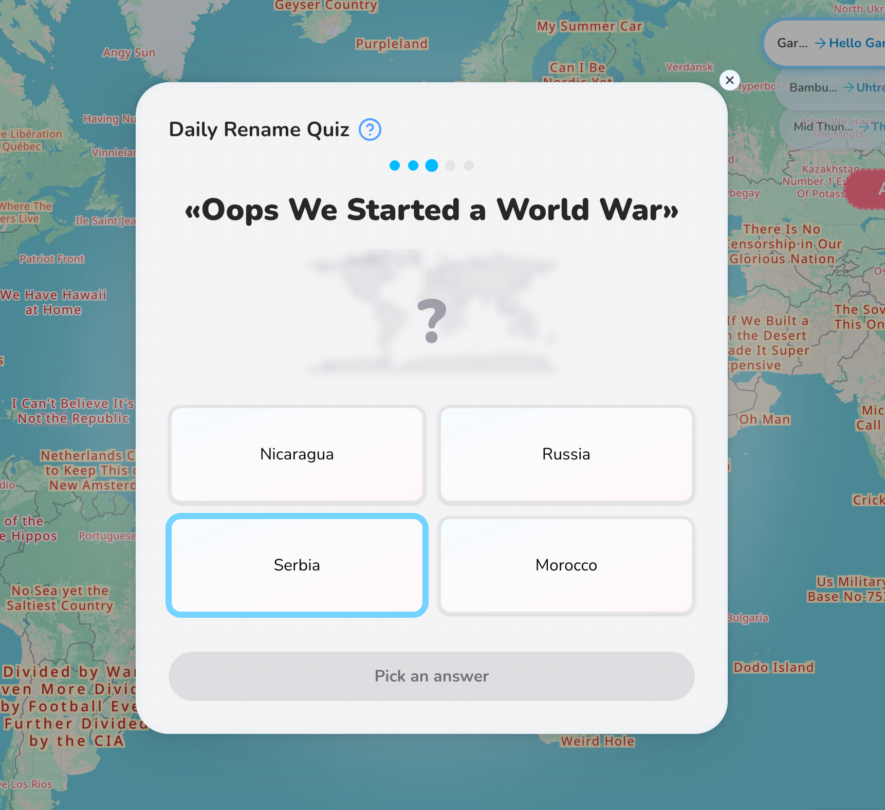 Rename World gallery image