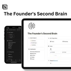 The Founder's Second Brain logo