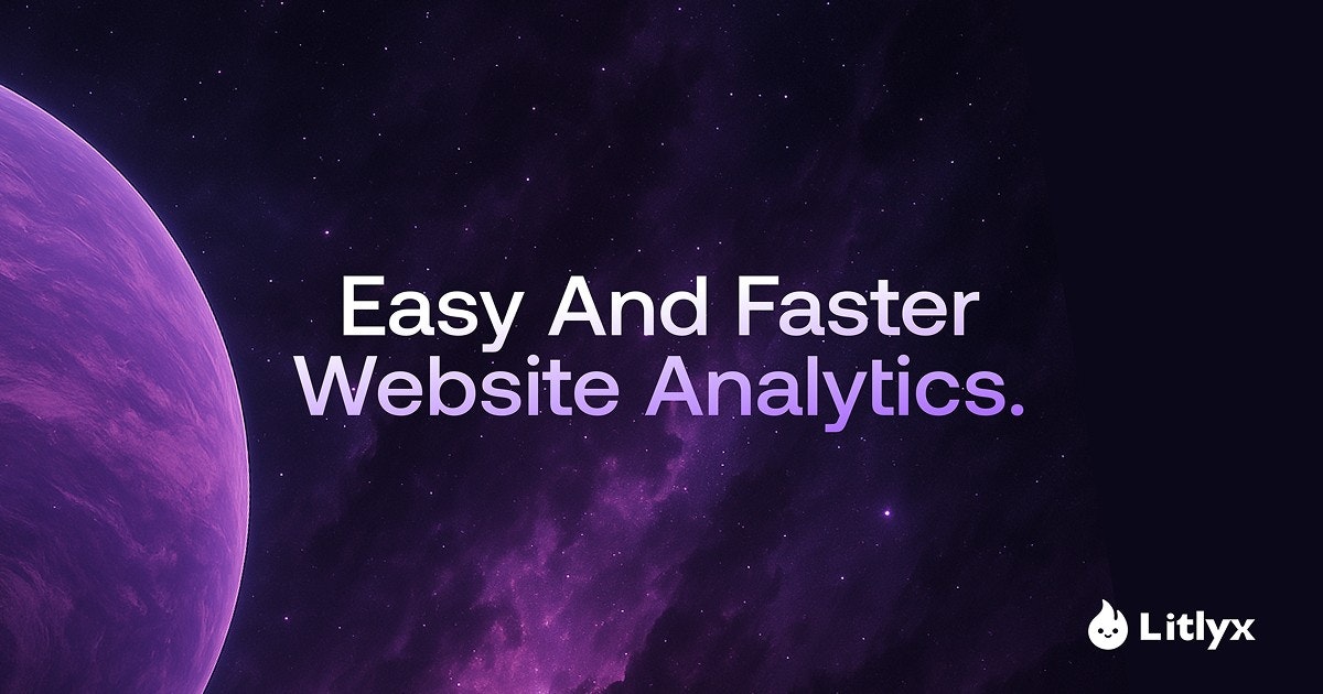 Litlyx - Main product screenshot demonstrating key features and user interface