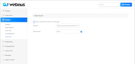Modern Events Calendar gallery image