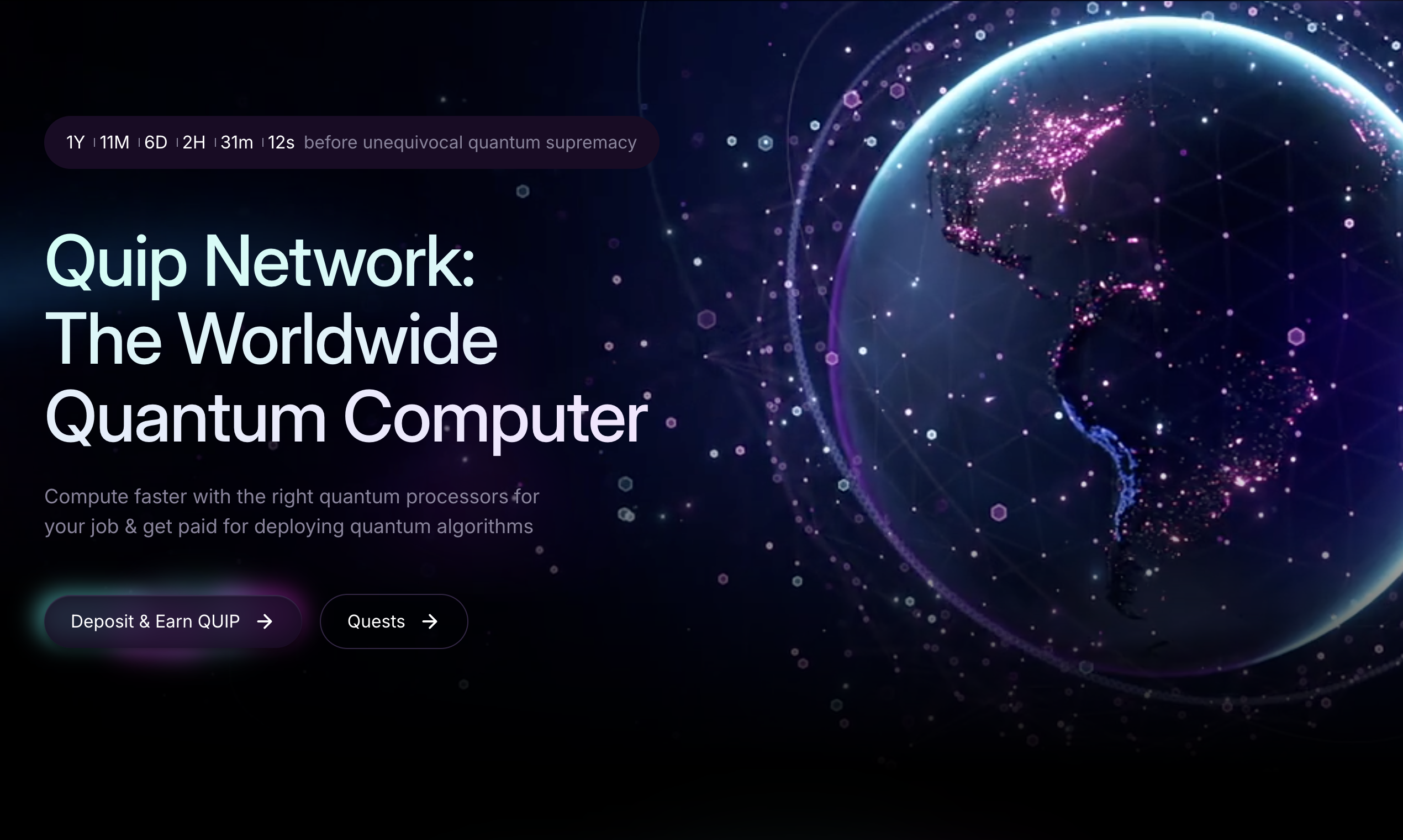 Quip Network: Open-source distributed quantum compute network | Product Hunt