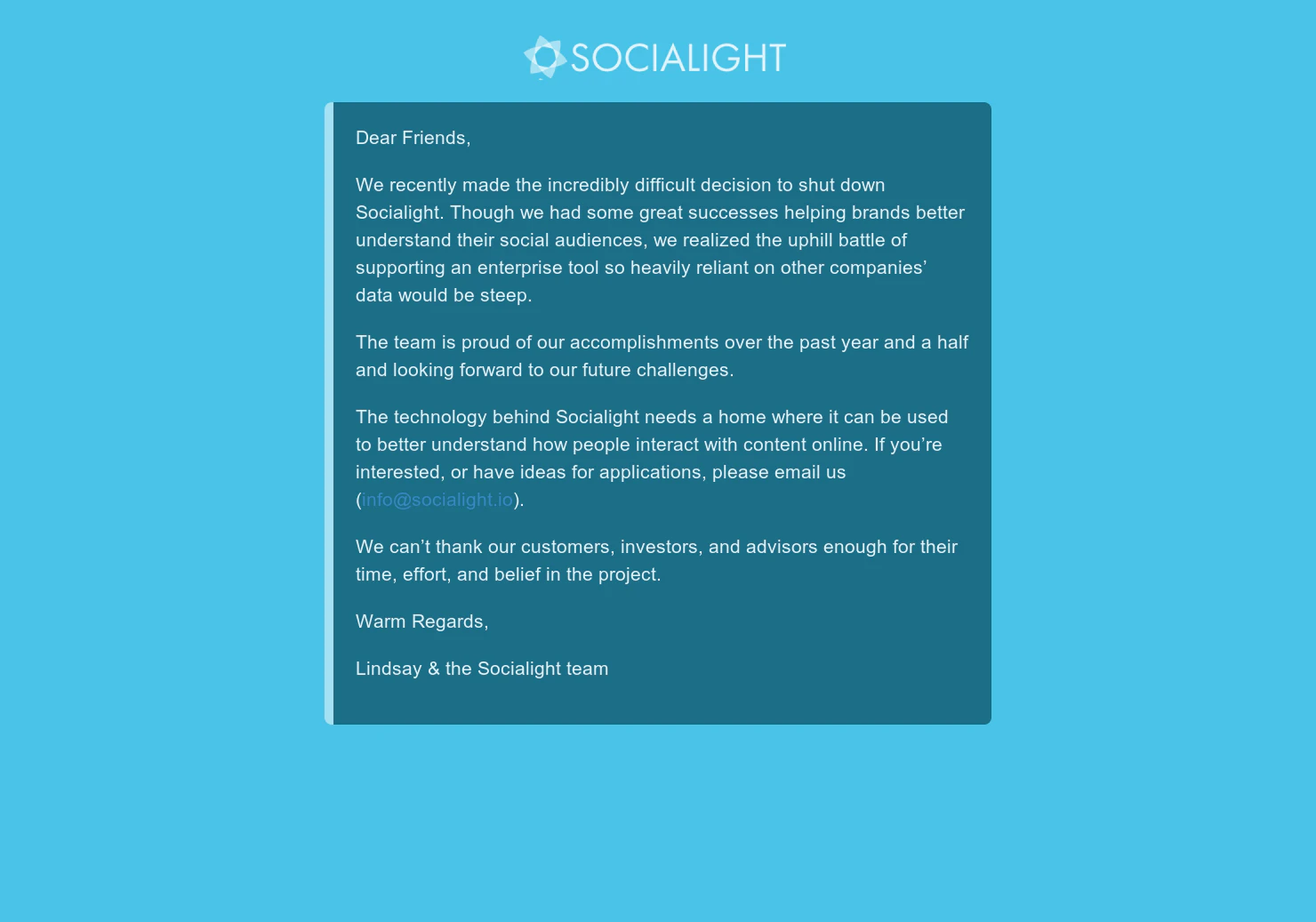 Socialight.io