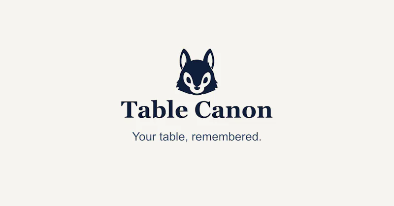 Table Canon screenshot 2