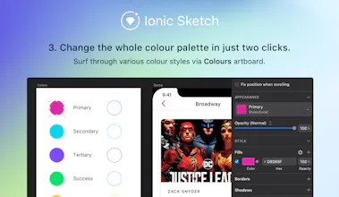 Ionic Sketch UI Kit gallery image