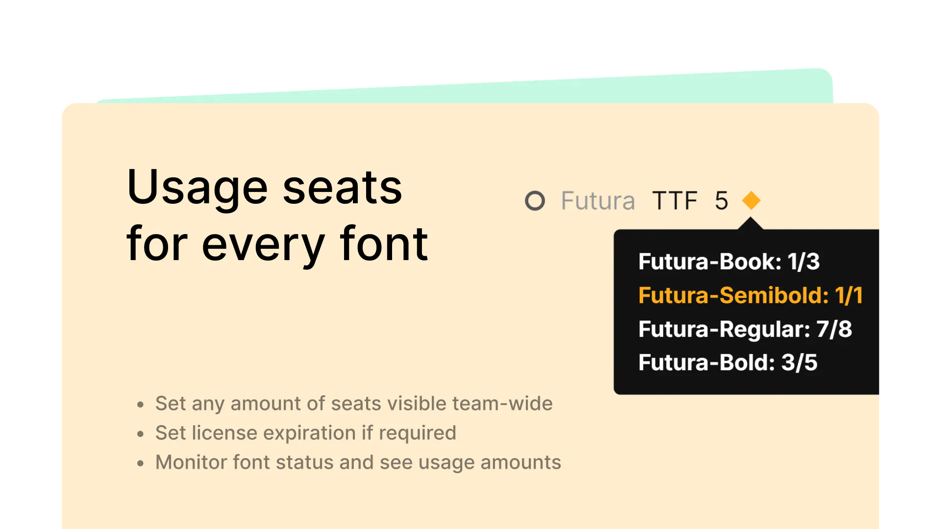 Font licensing made easy by FontBase 截图 2