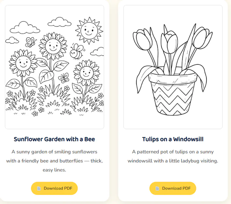 KidsColorOnline – Free Coloring Pages screenshot 3