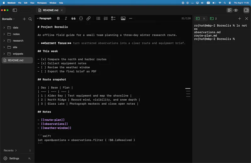 Monknot screenshot 5
