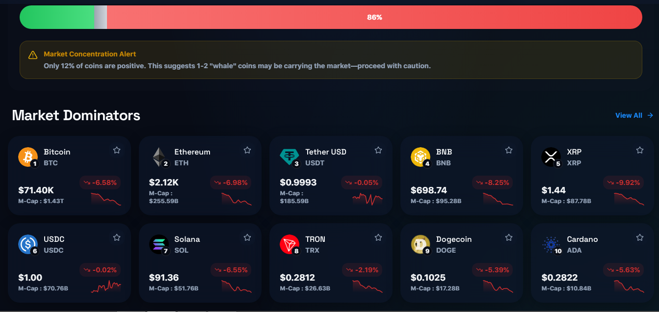 Koinos - Screenshot 2 showing product features and functionality