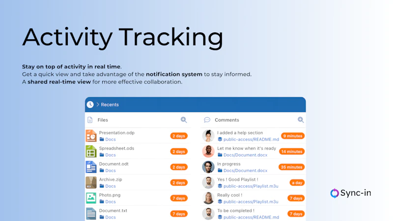 Sync-in screenshot 10