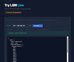 LSRI — Liquidity & Structural Risk gallery image