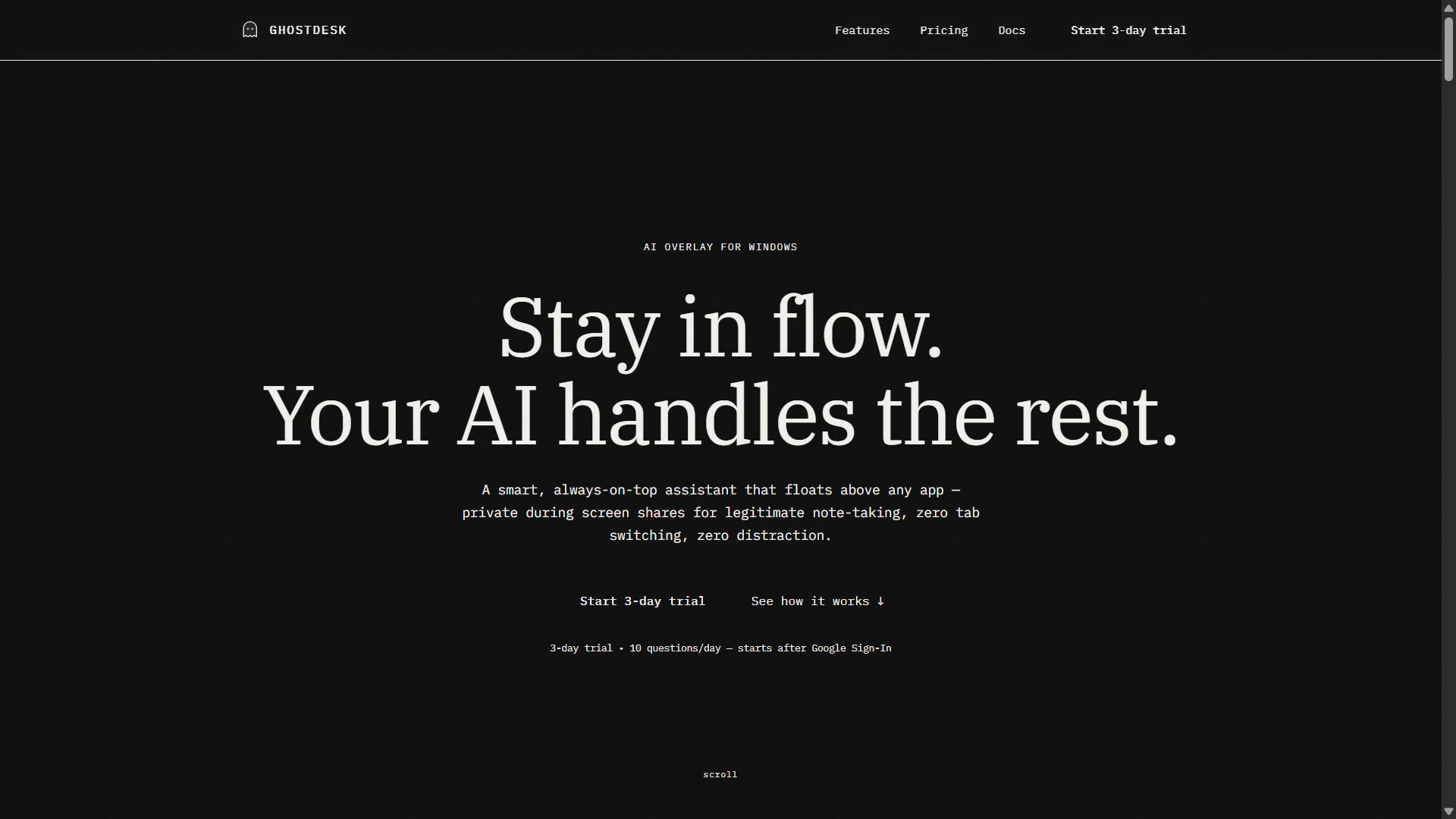 GhostDesk screenshot 1