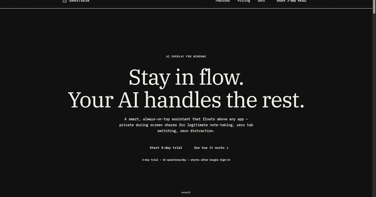 GhostDesk