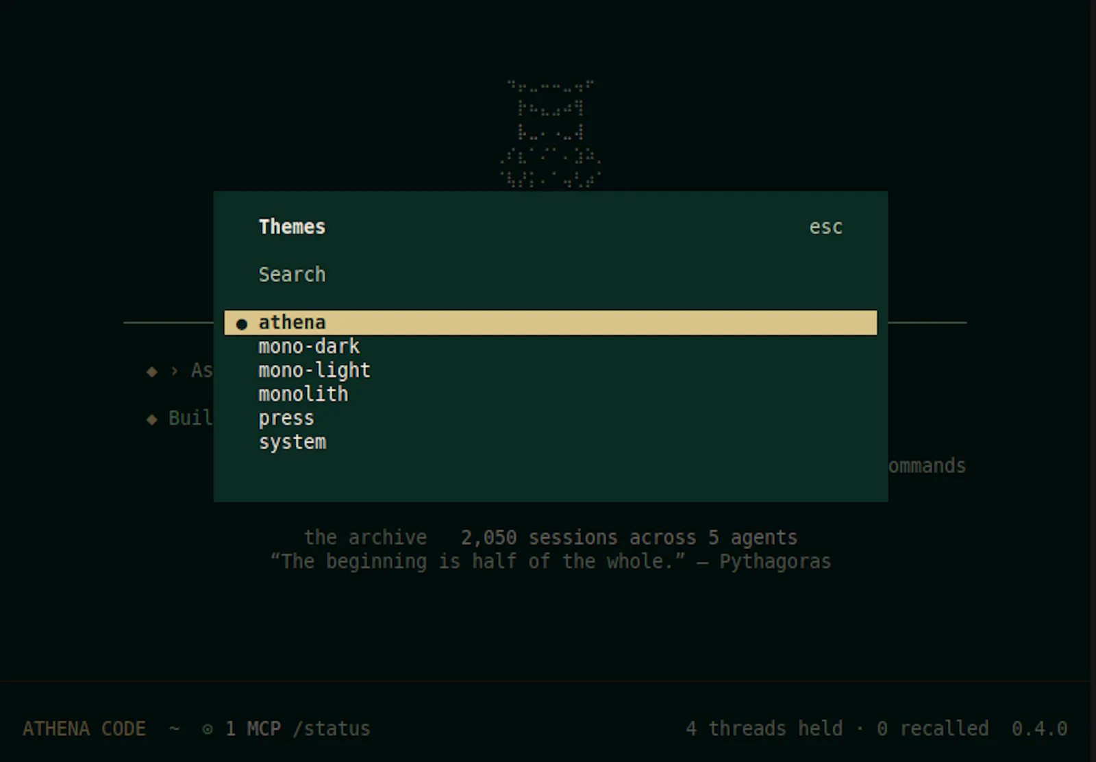 Athena Code screenshot 5