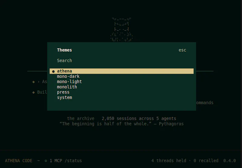 Athena Code screenshot 5