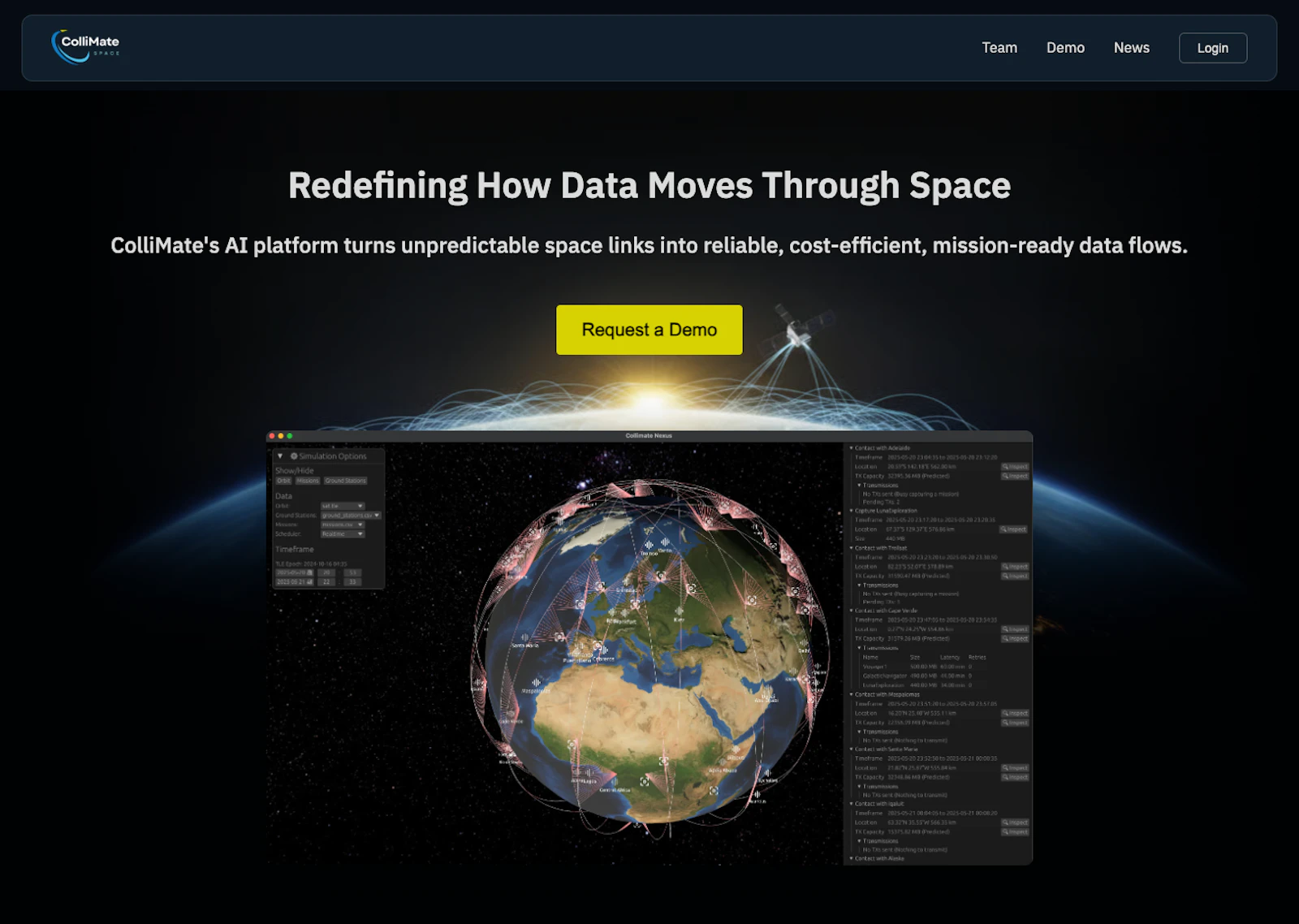 Collimate Space screenshot 1