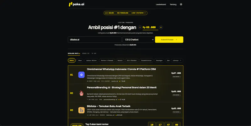 Pake.AI screenshot 2