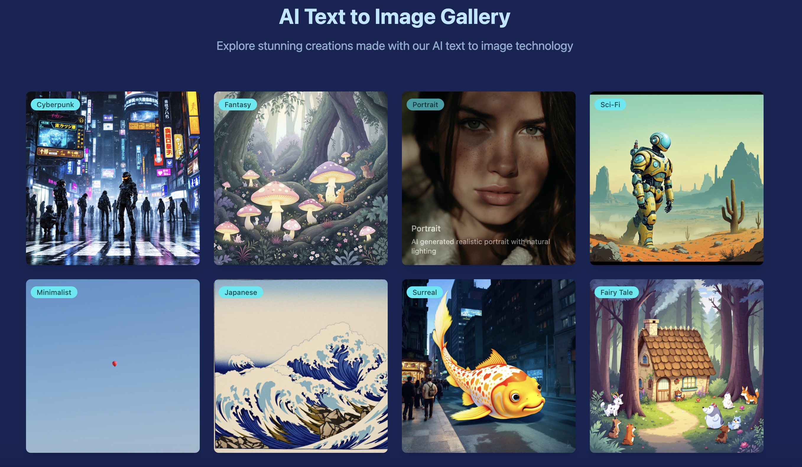 AI Image to Image Generator gallery image
