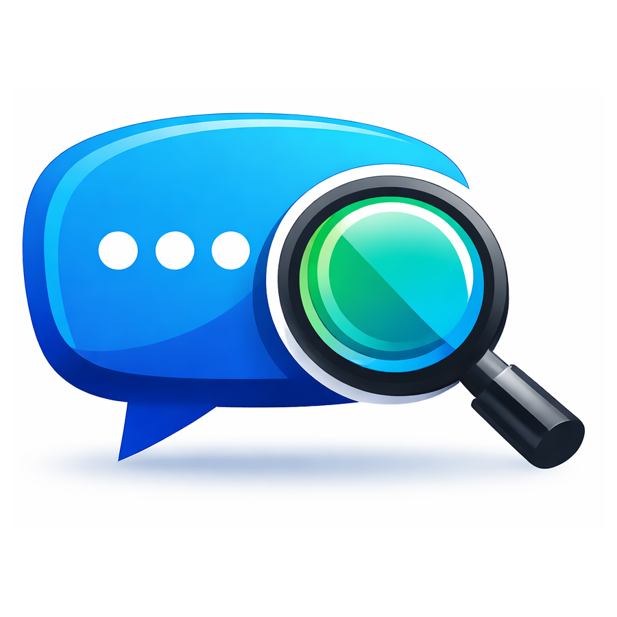 CommentScope - Product Hunt launch logo and brand identity