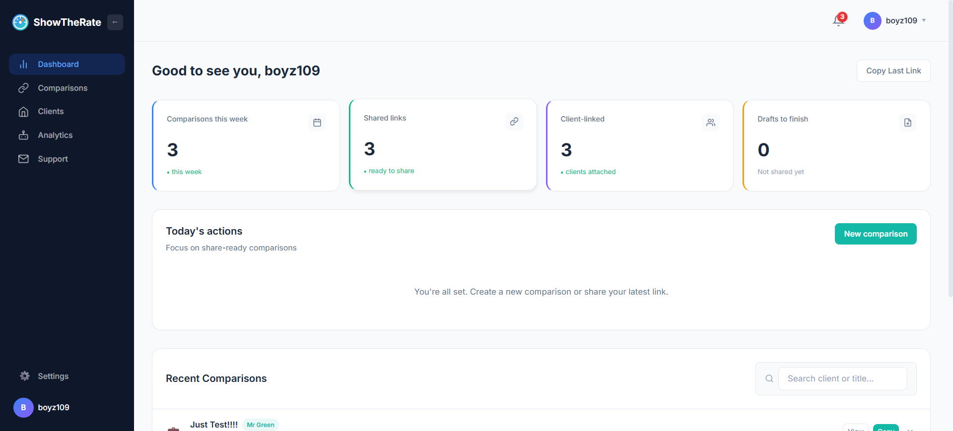 ShowTheRate - Screenshot 2 showing product features and functionality
