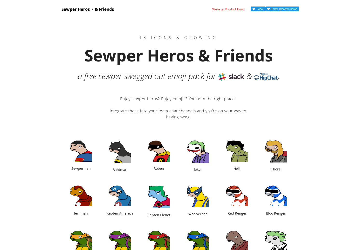 Sewper Heros