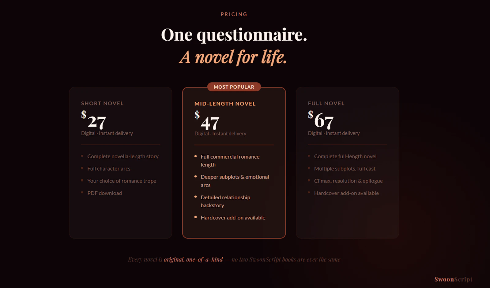 SwoonScript screenshot 4