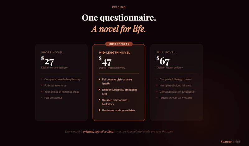 SwoonScript screenshot 4