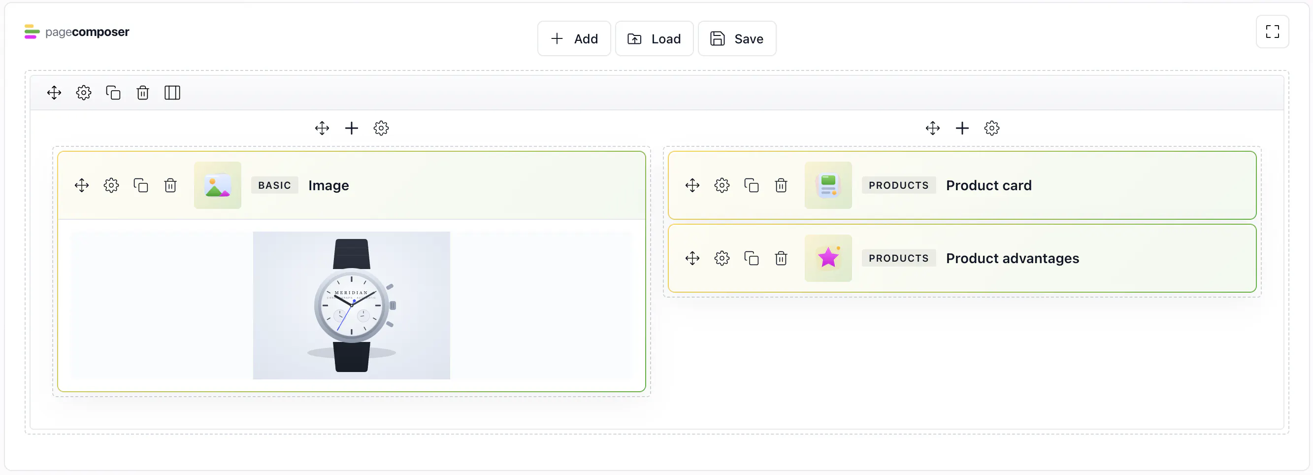 Page Composer gallery image
