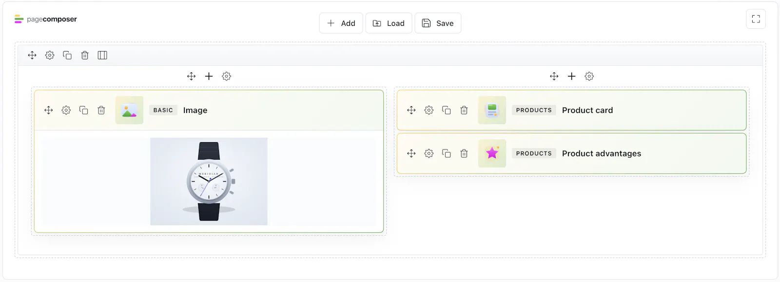 Page Composer screenshot 1