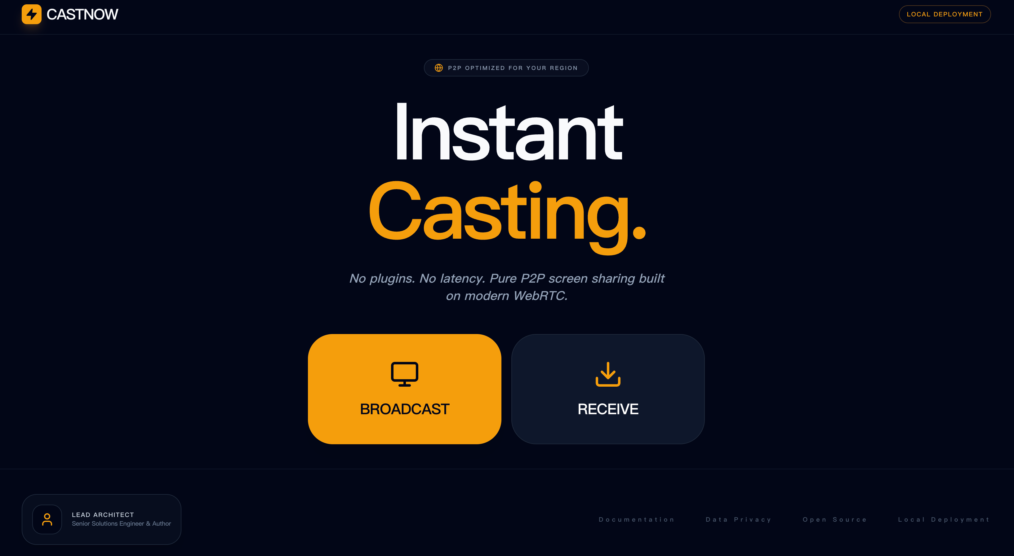 CastNow - Product Hunt launch logo