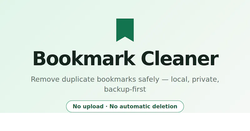 Bookmark Cleaner screenshot 2