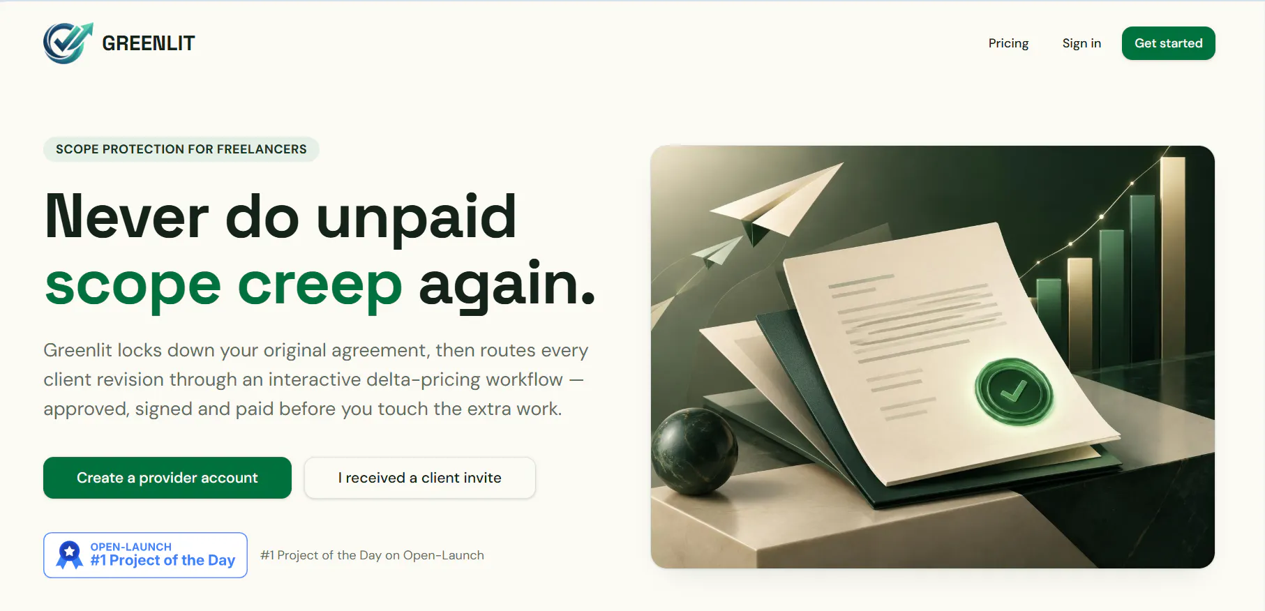 Greenlit — Stop giving away scope creep gallery image