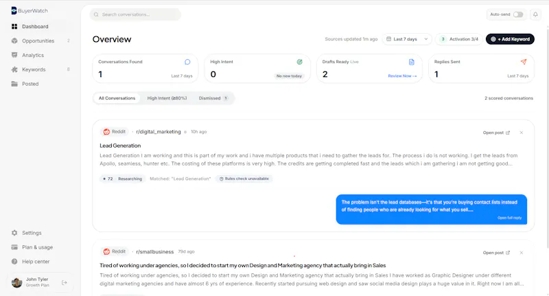 BuyerWatch screenshot 2