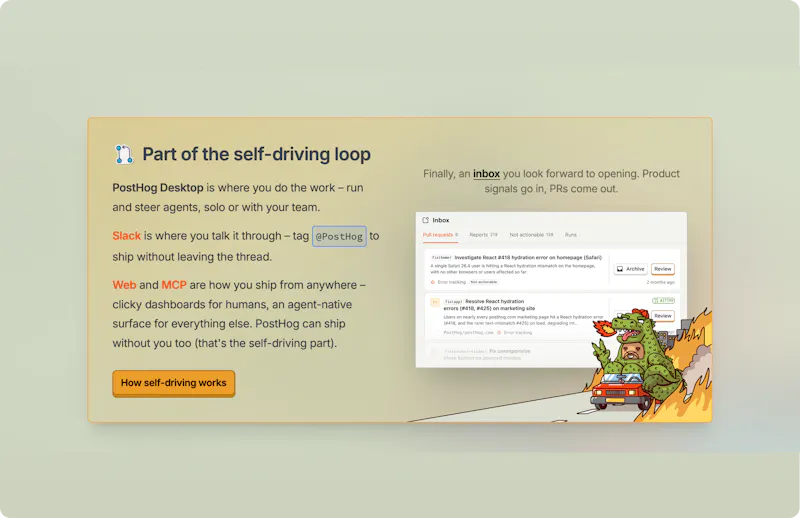 PostHog Desktop screenshot 8