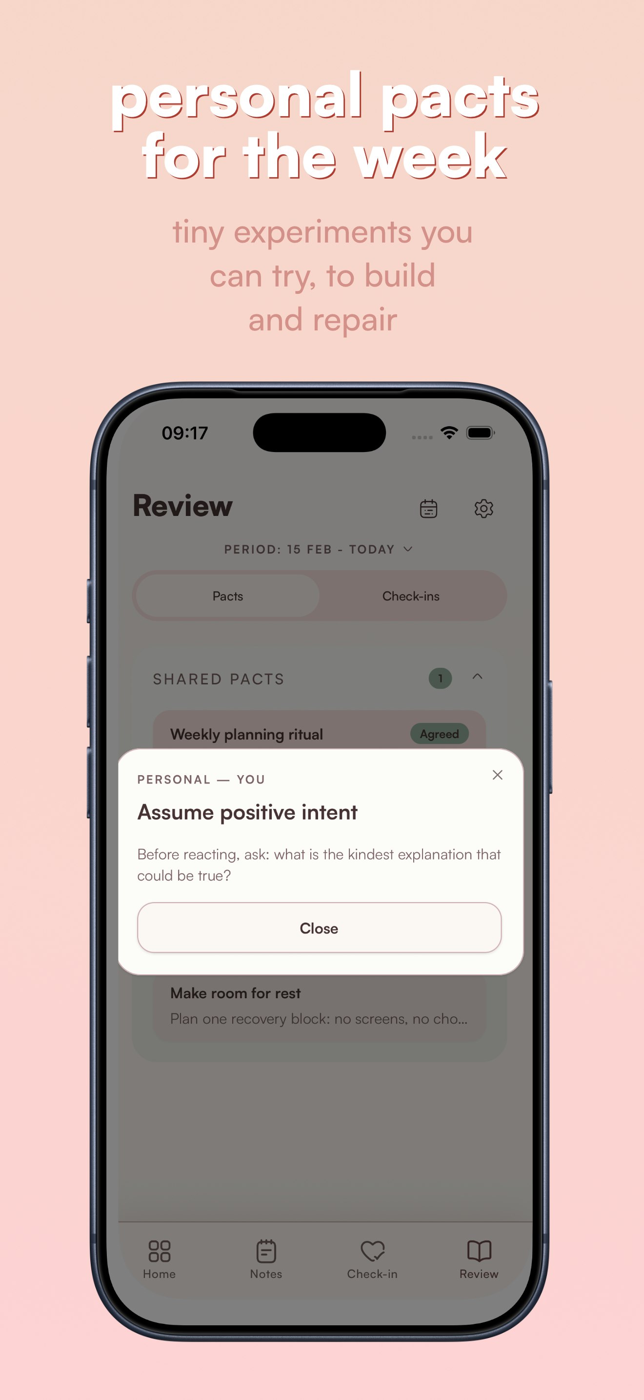 the check-in gallery image