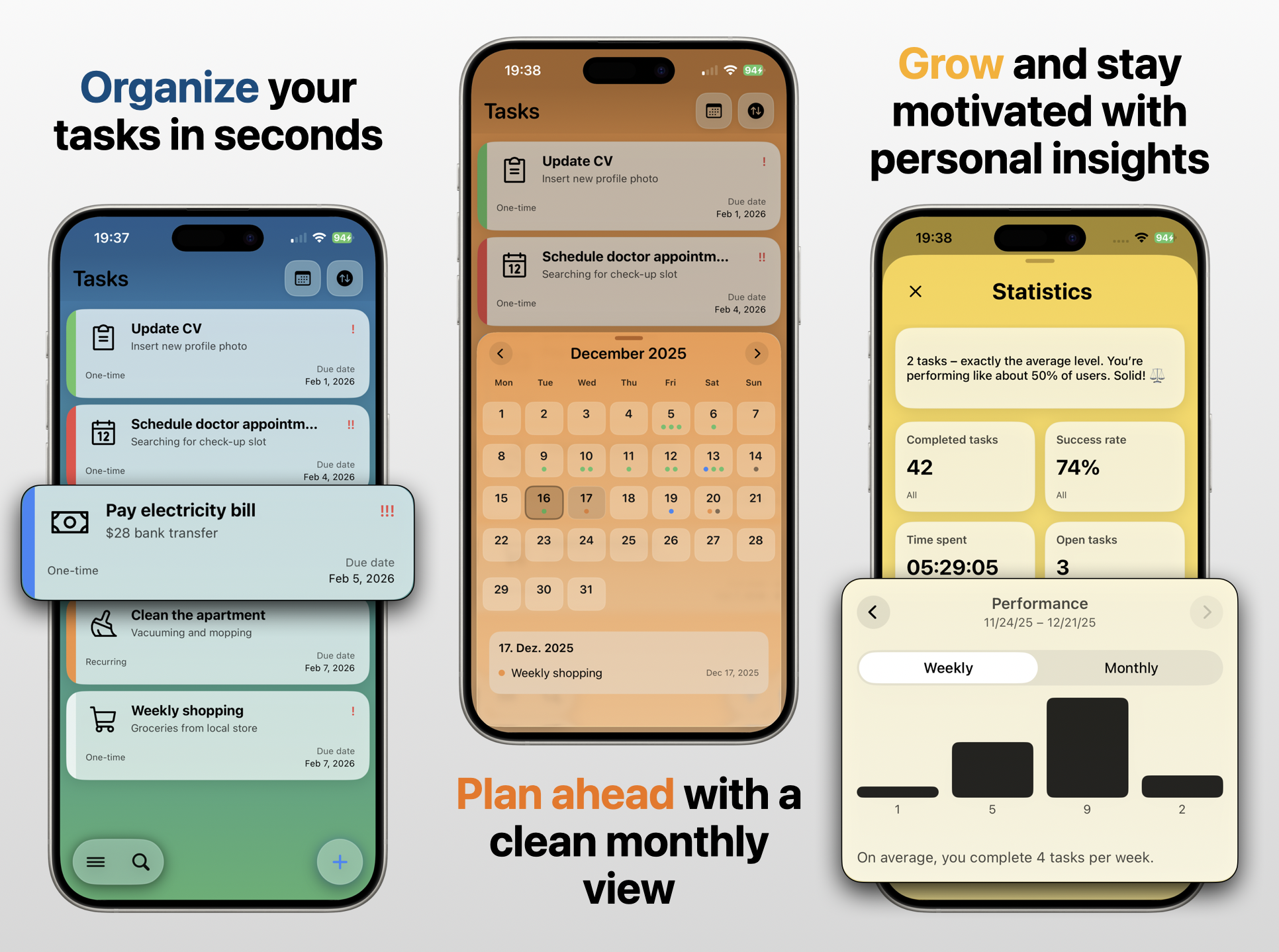 Spacely Task - Main product screenshot demonstrating key features and user interface