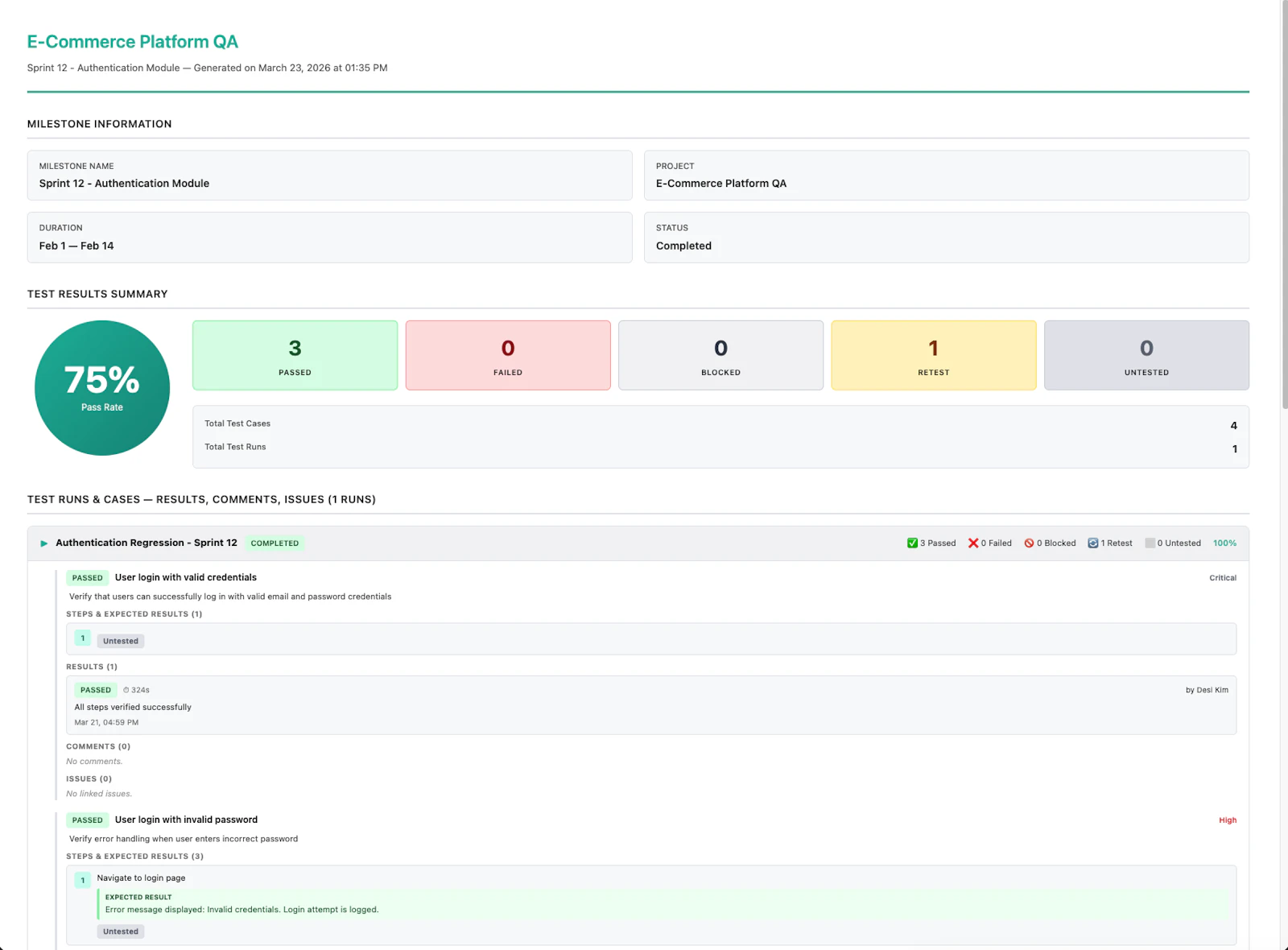 Testably screenshot 7